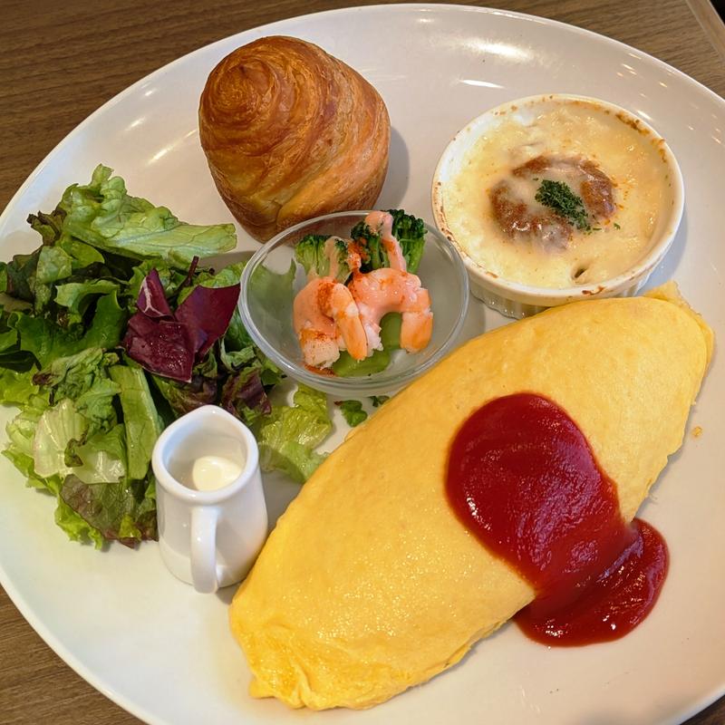 冬のごちそうプレート(サロン卵と私 アトレ川崎店)