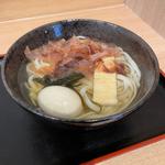 きしめん＋おでん玉子