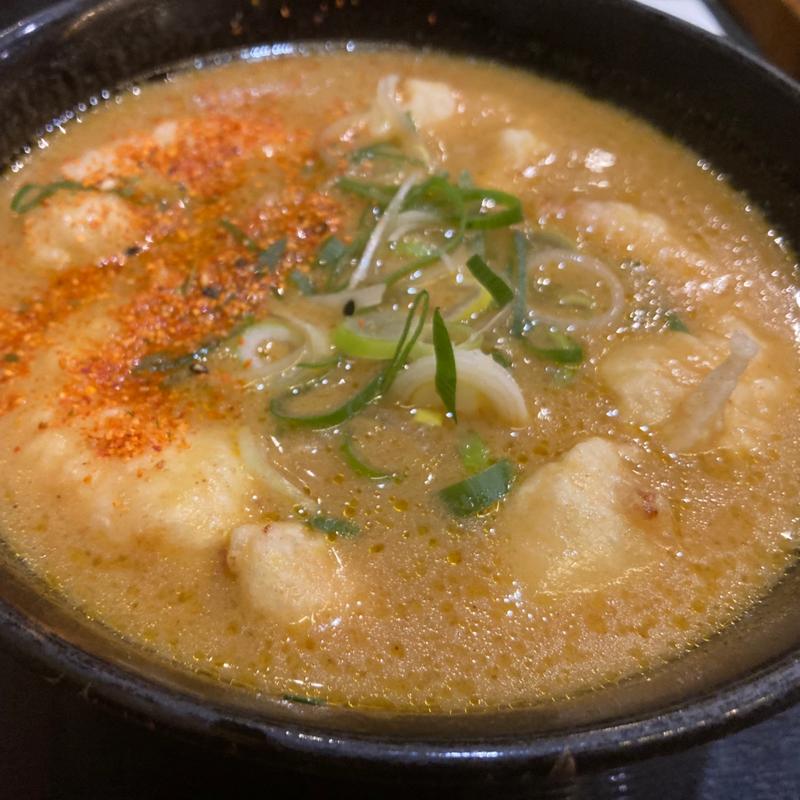 海老天カレー(細打うどん 竹や 御茶ノ水本店)