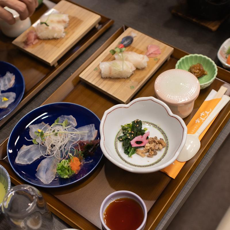 クエ尽くし会席(あんちん )