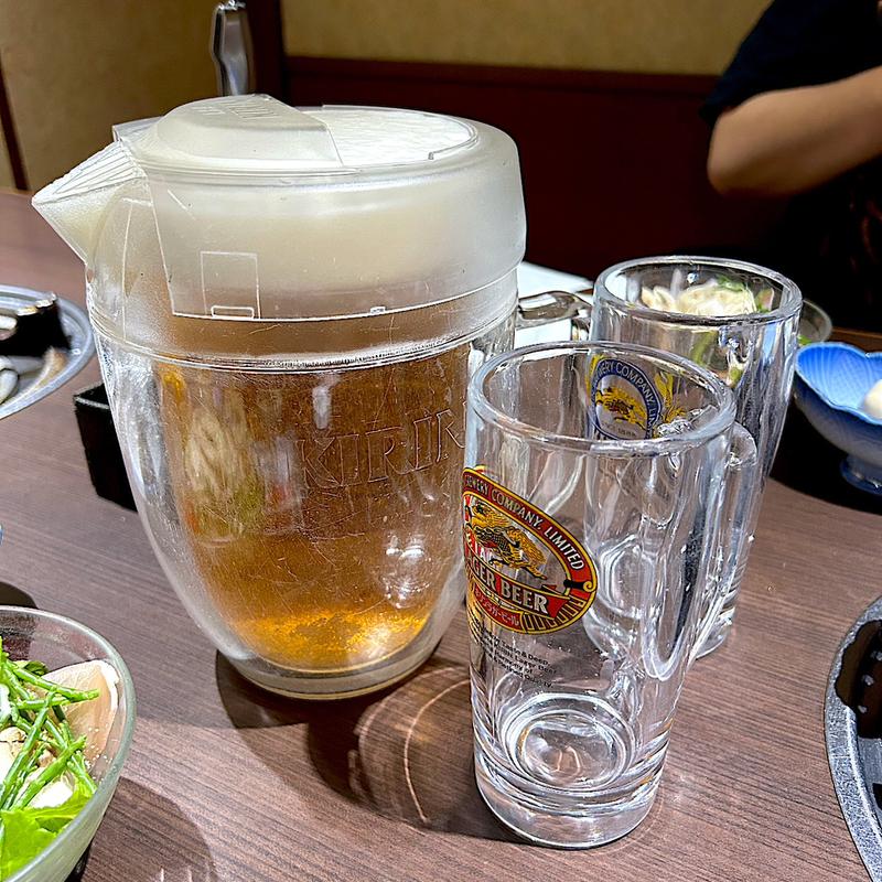 生ビール ピッチャー(ろばた )