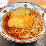 イカメンチそば