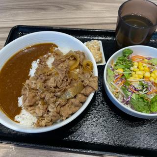 肉だく牛魯珈カレー(吉野家 183号線広島三篠町店 )