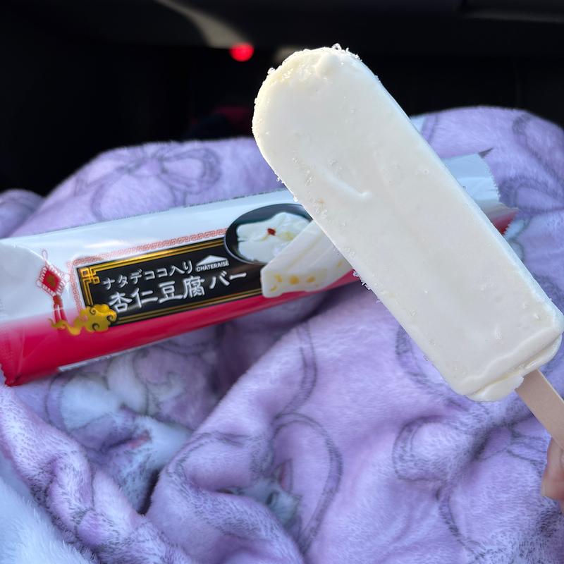 杏仁豆腐バー(シャトレーゼ村上店)