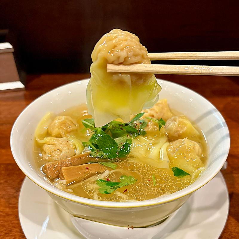 わんたん柚子塩らぁ麺(麺や 維新)