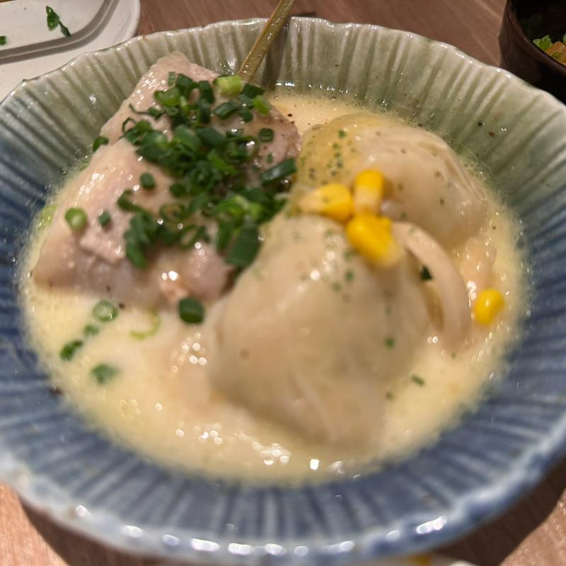 ロールキャベツ・豚ネギ巻き　鶏だし(おでん屋たけし 新宿三丁目店)