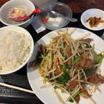 レバニラ炒め定食