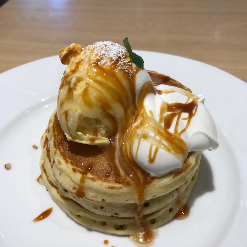 キャラメルハニーパンケーキ(デニーズ 梅島店)