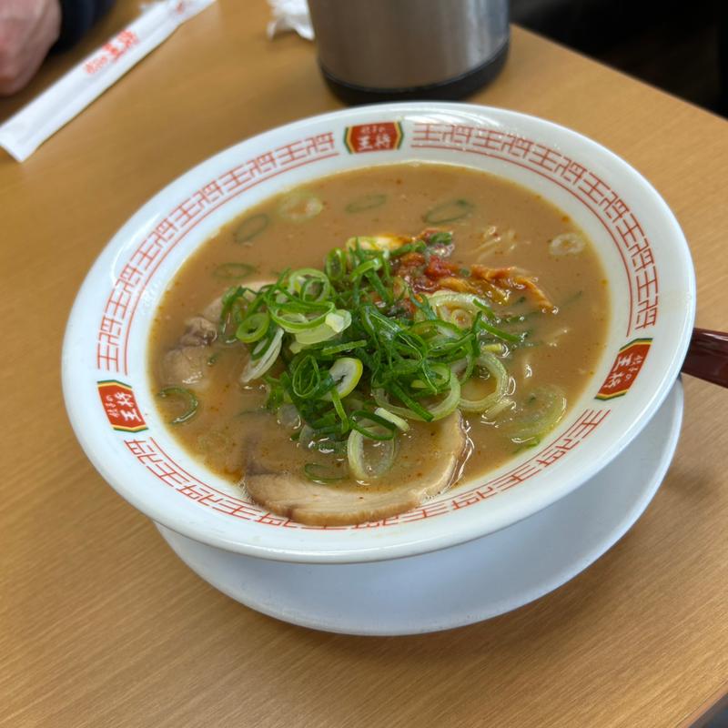 キムチラーメン(餃子の王将 中環巨摩橋店)