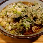 菜の花天ぷらそば