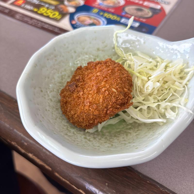 無理ミニメンチカツ(山田うどん食堂 杉戸店 )