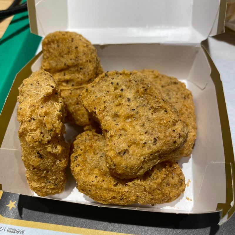 スパイシーチキンマックナゲット 黒胡椒ガーリック(マクドナルド 筑紫通り店)