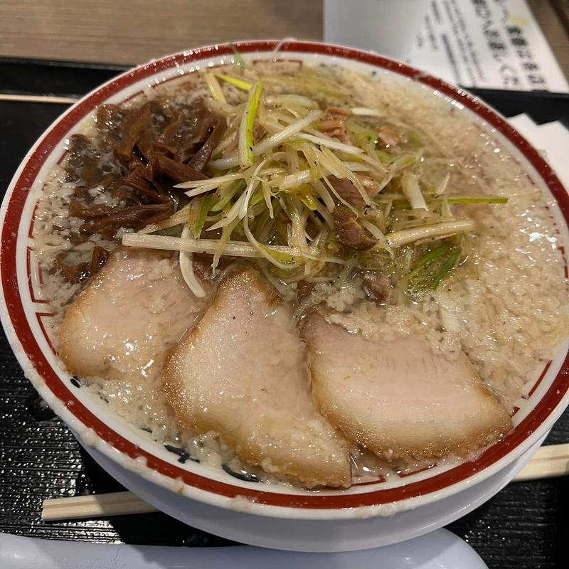 ねぎそば コッテリ(中華そば専門 田中そば店 ダイバーシティ東京店)