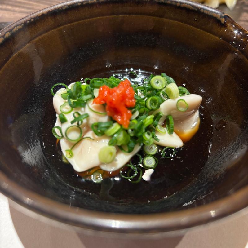 白子ポン酢(かん藤)