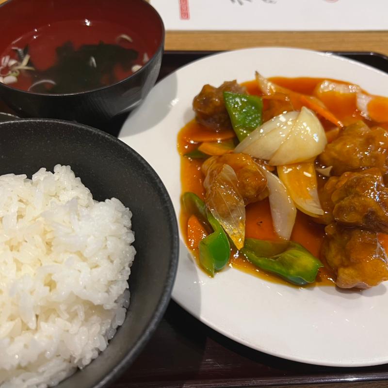 酢豚(ショウショウ焼餃子)