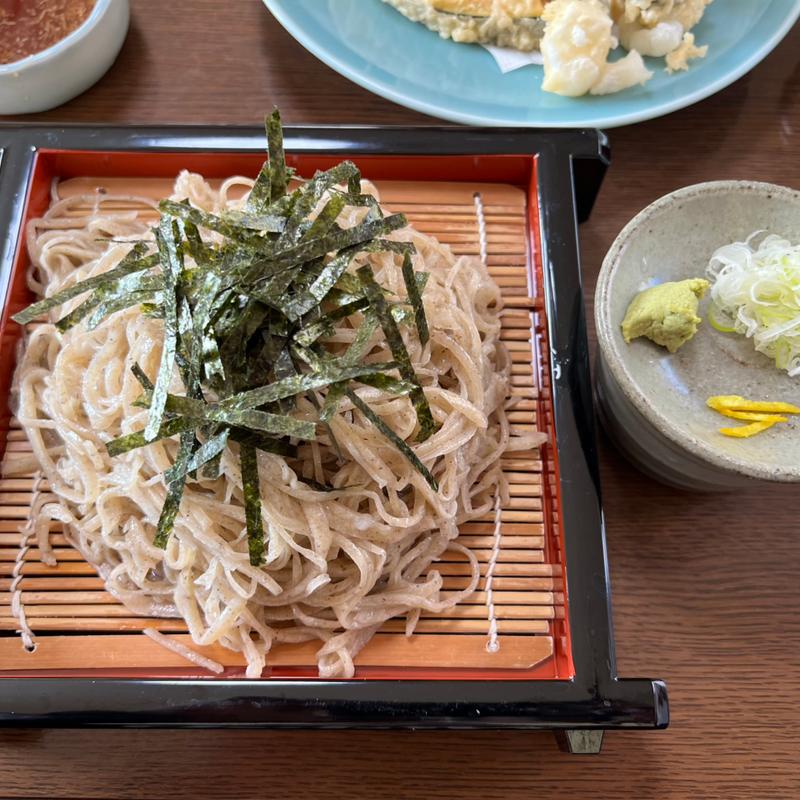 ざるそば(そば工房 そば福)