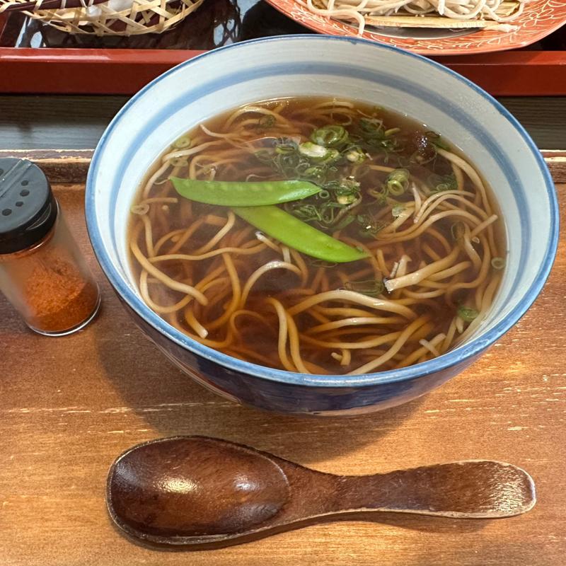 手打ち蕎麦(箱根茶寮深山)