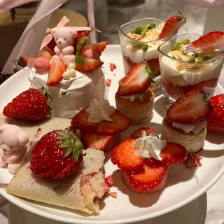 いちごアフタヌーンティー(Pepper PARLOR（ペッパーパーラー）)