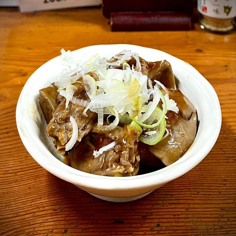 モツ煮(鳥めし 鳥藤分店 （とりめし とりとうぶんてん）)
