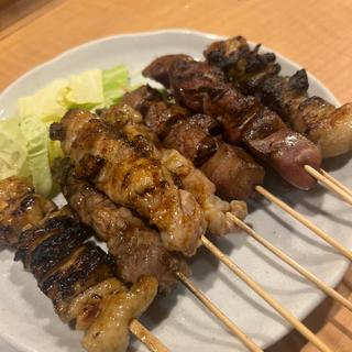 焼き鳥 皮 肝 もも(家康 )