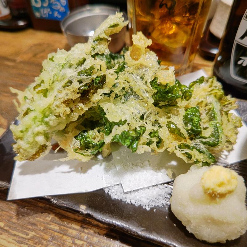 菜の花天ぷら(のげちゃん)