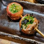 せりの肉巻き串