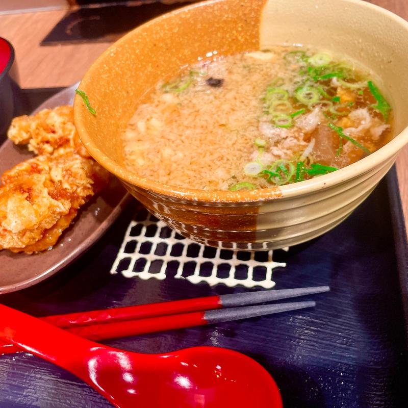 A肉吸い定食(うどん処 藤味)