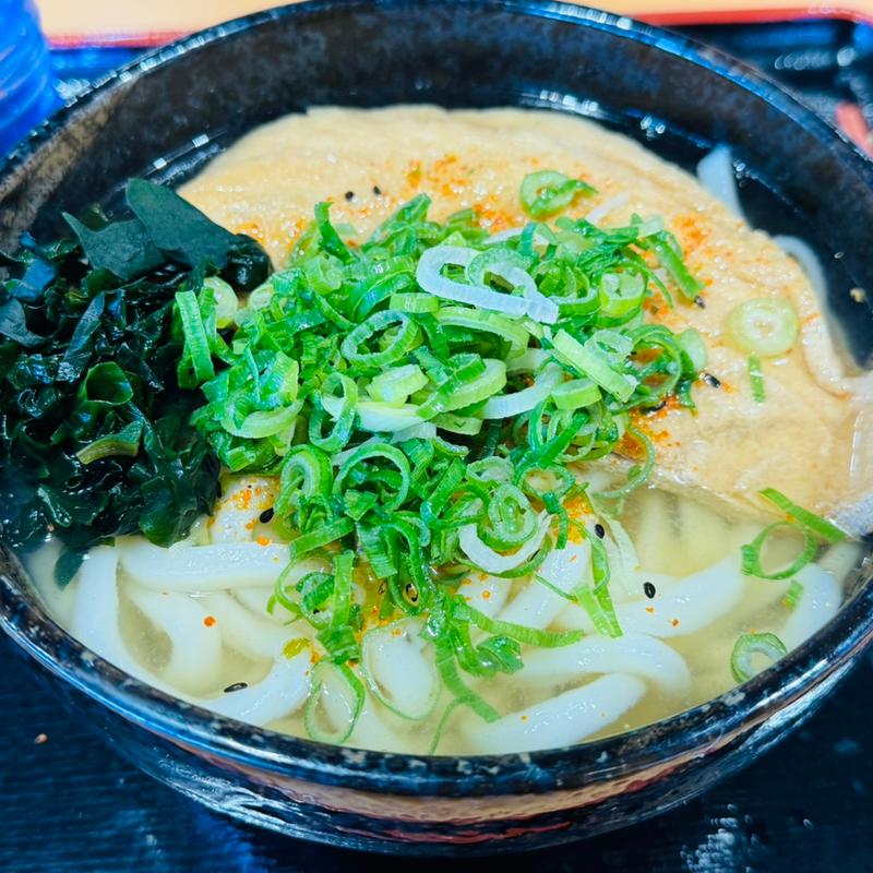 かけうどん(こがね製麺所 新倉敷マルナカ店)