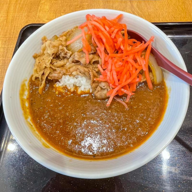 肉だく牛魯珈カレー(吉野家 下石神井千川通り店)