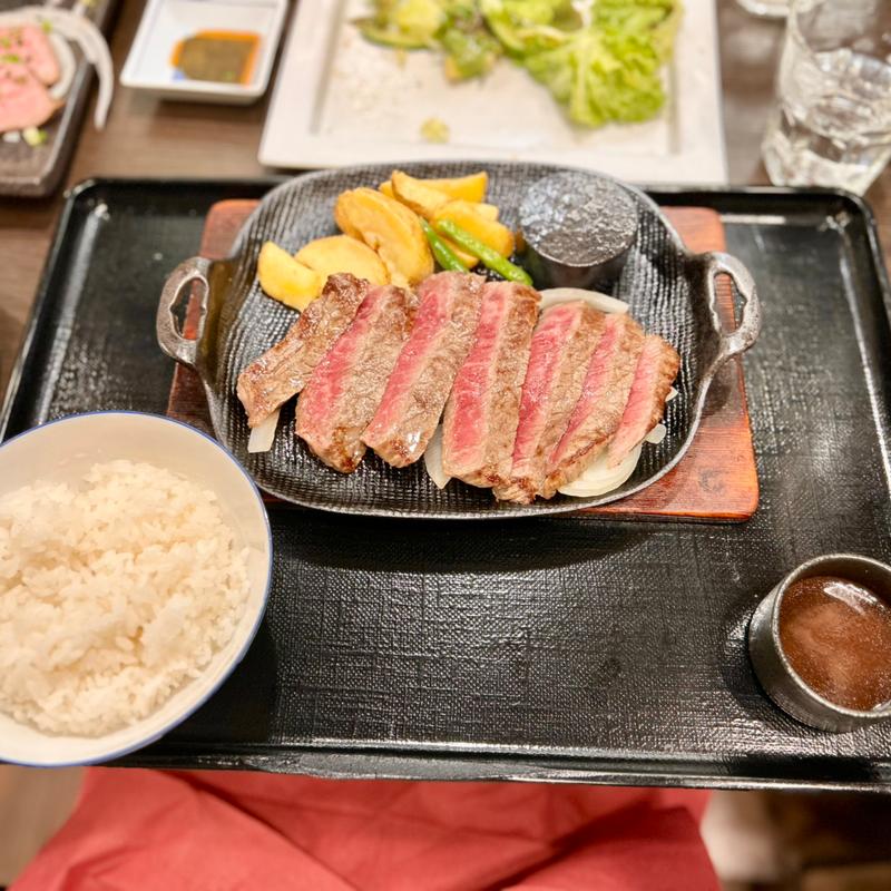 腰塚ステーキ(ハンバーグ＆ステーキ 黒毛和牛 腰塚 東武船橋店)