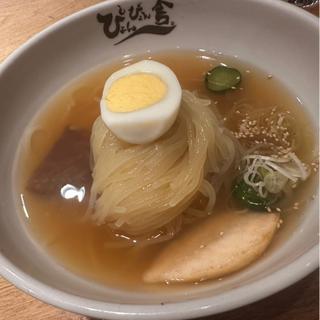 盛岡冷麺とミニピビンバ丼セット(ぴょんぴょん舎 Te-su （ピョンピョンシャ テェス）)