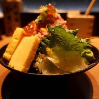 富士山ネギトロ丼 並(いくら入)