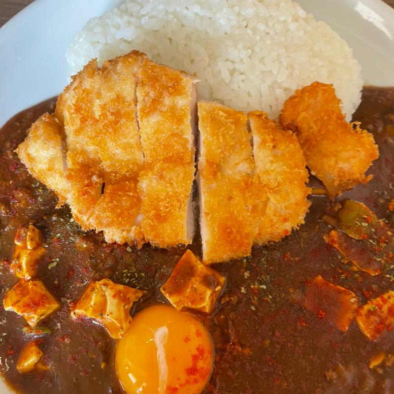 カツタマ麻婆カレー([元祖麻婆カレー専門店]マボカリ東梅田店)