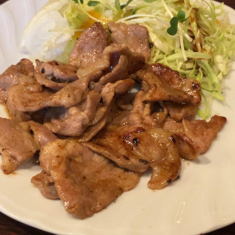 特製しょうが焼き(喫茶 銀座 （キッサ・ギンザ）)