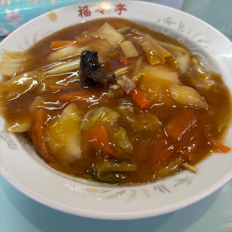 あんかけ焼きそば(福々亭)