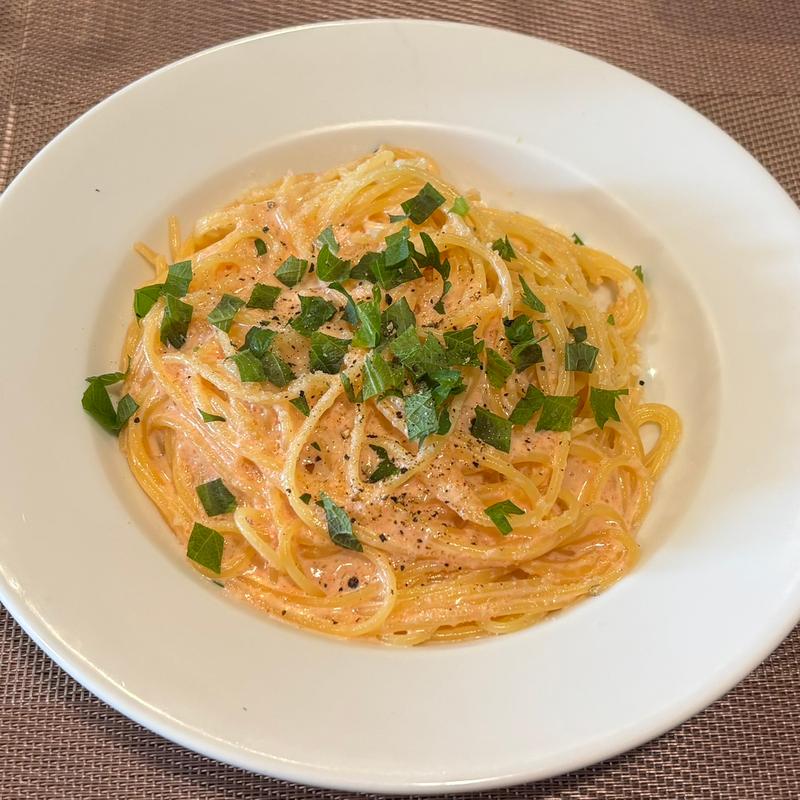 明太子クリームスパ(La Coccinella （ラコッチネッラ）)