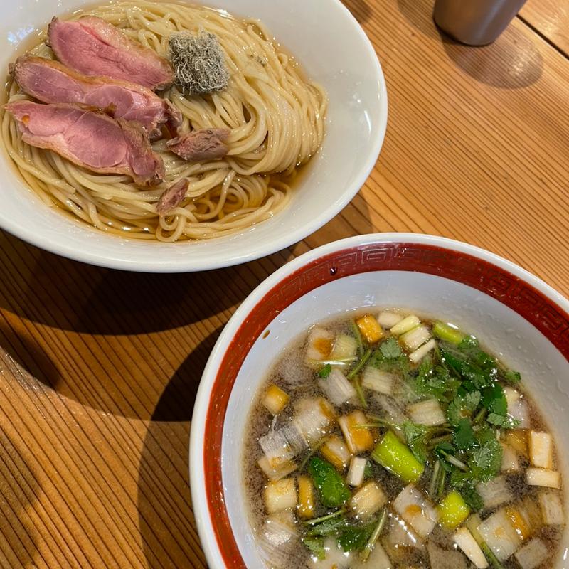 鴨南つけそば(麺尊RAGE RENEGADES)