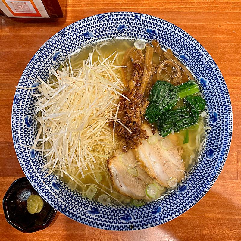 葱そば(塩)(支那そば とも)