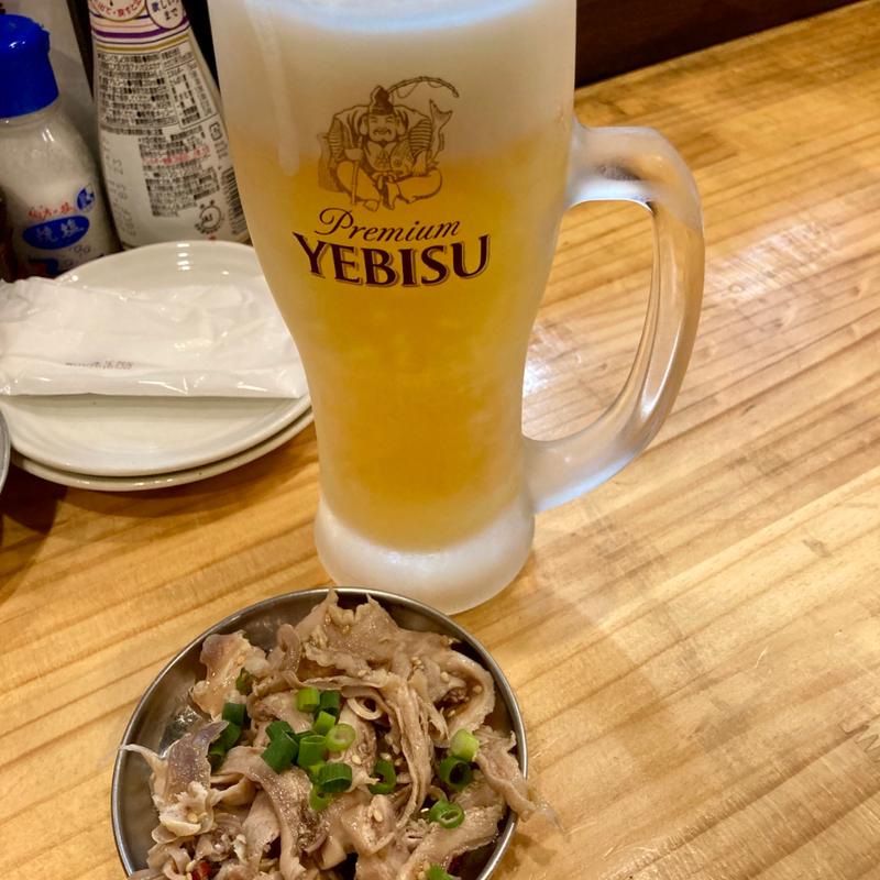 ヱビス生ビール(八郎酒場 本店)
