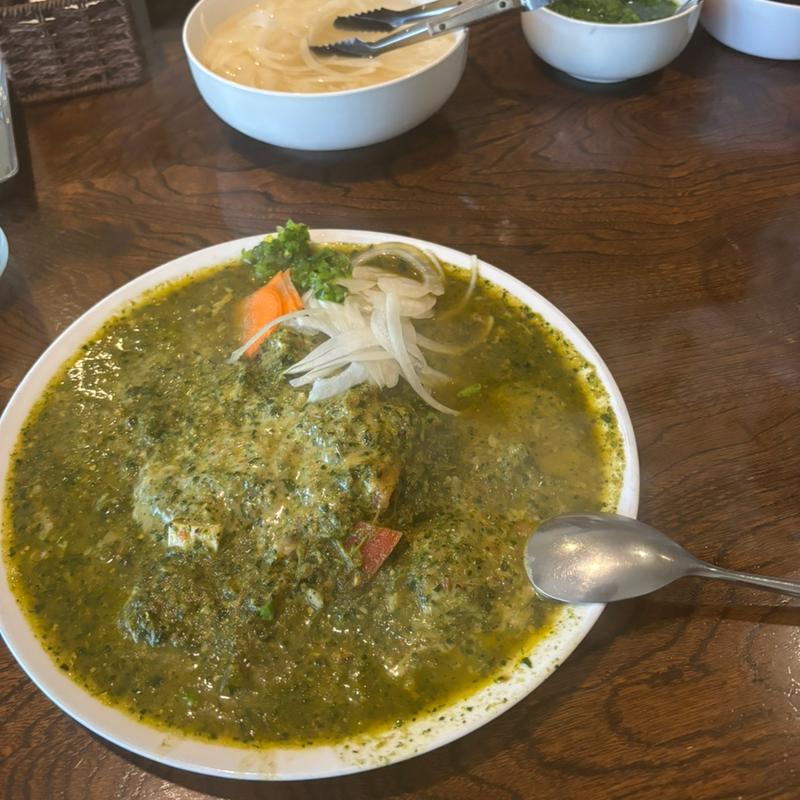 ホウレン草とチーズ(カシミール)