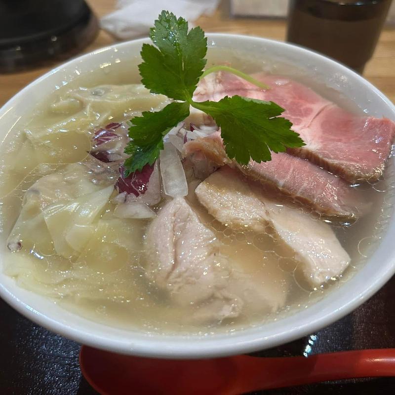 特製白だし支那そば(手打ち正麺hachimitsu)