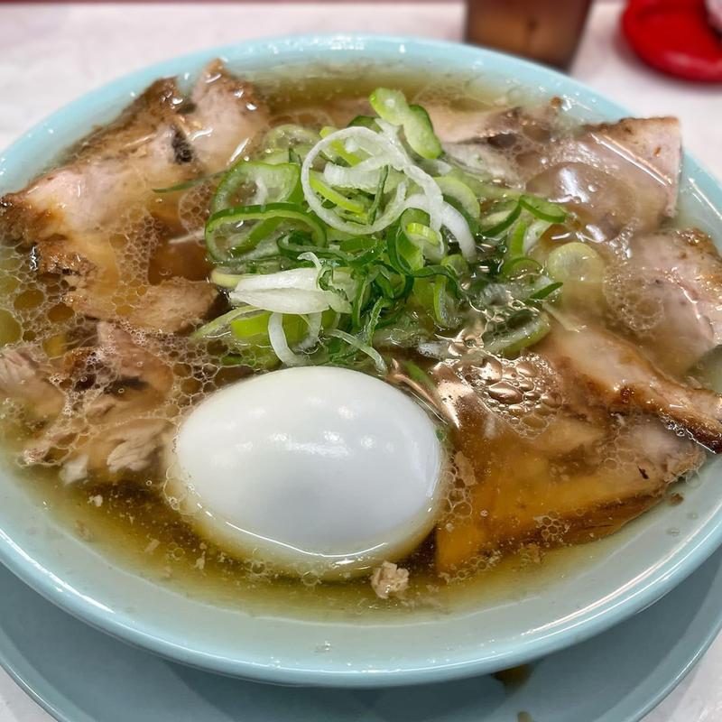 中華そば 並 ゆで玉子(なぎちゃんラーメン 行徳店)