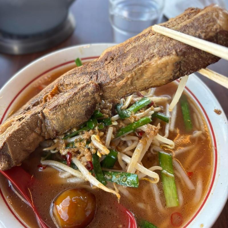 太肉味噌台湾ラーメン(台湾らーめん江楽)