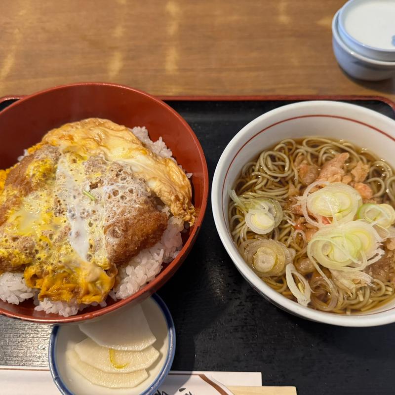 カツ丼セット(更科大黒 )