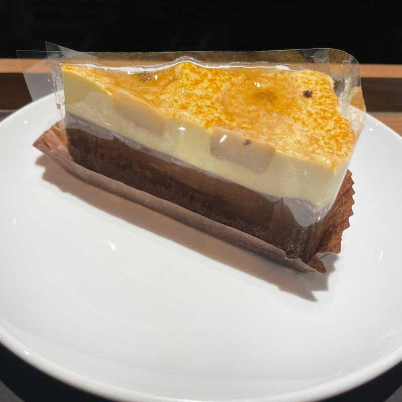 バナナとチョコレートテリーヌのタルト(スターバックスコーヒー 大府柊山店)
