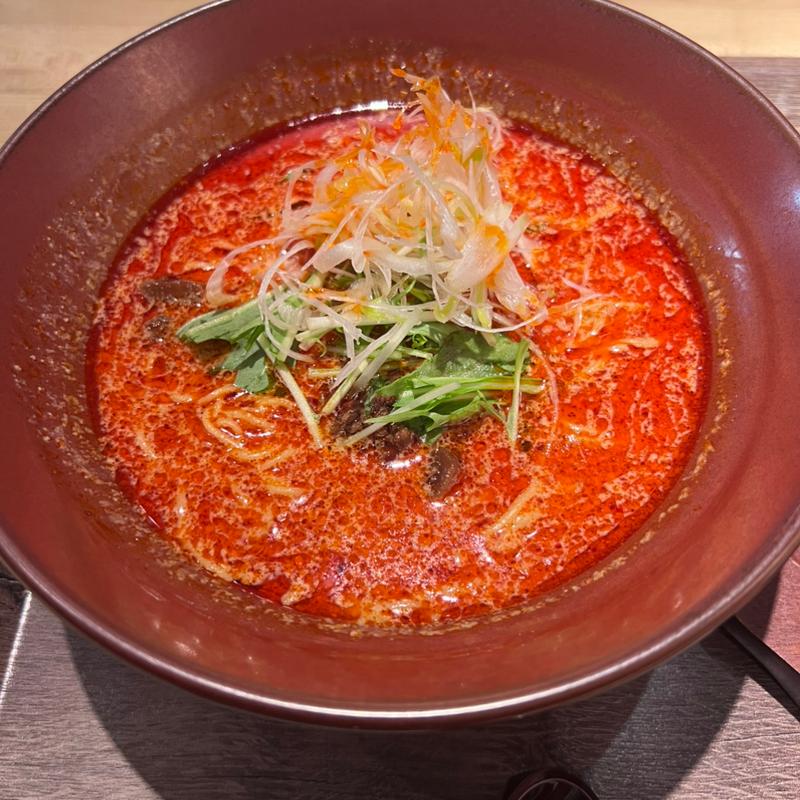 赤地獄担々麺(担々麺 熊八亭)