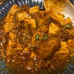 つぶ牡蠣入り麻婆豆腐