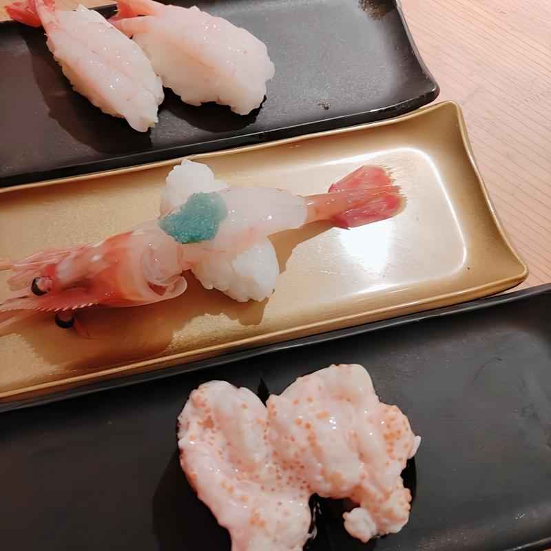 甘エビ ボタンエビ  エビマヨ(四季 花まる 時計台店)