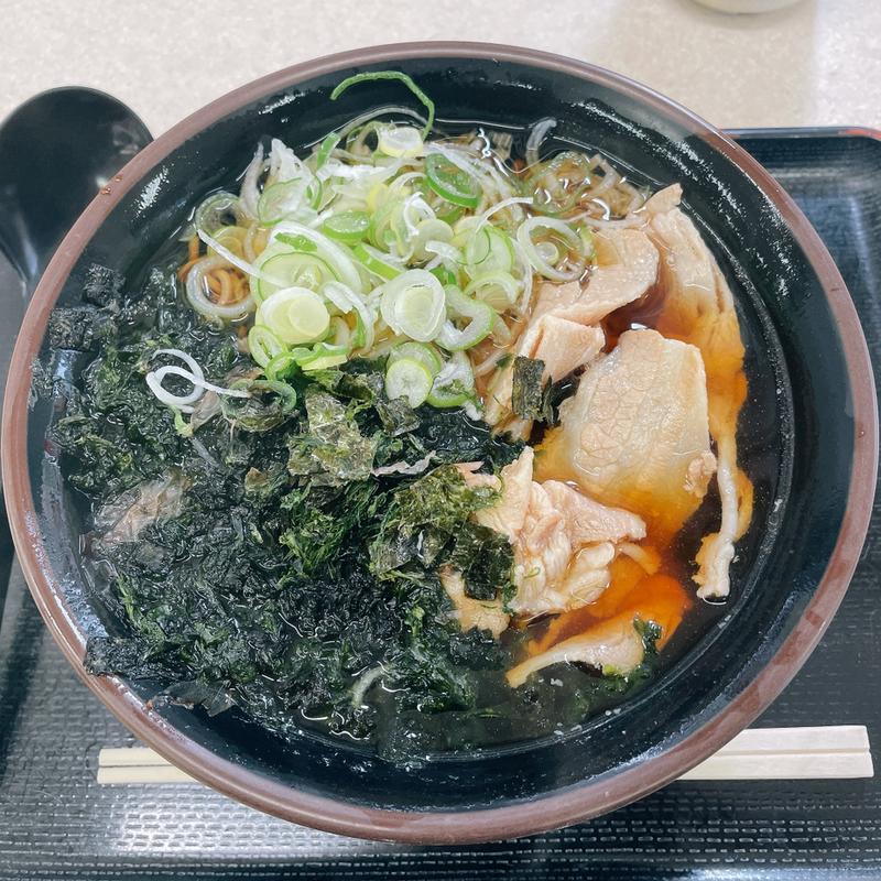 肉海苔そば(YASMOCCA 野呂PA (下り))