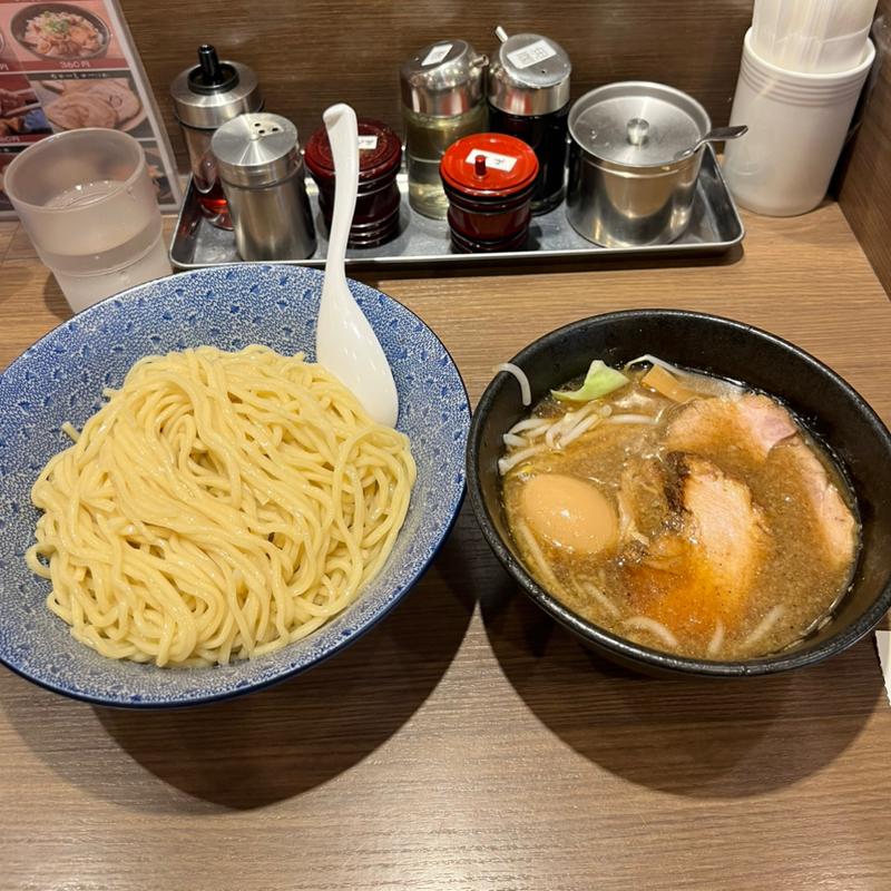 つけ麺味玉Wちゃーしゅー(小川流 多摩貝取店)